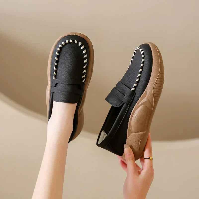💥2025 Hot Sale💥Soft-soled corrective slippers made from pure cowhide leather