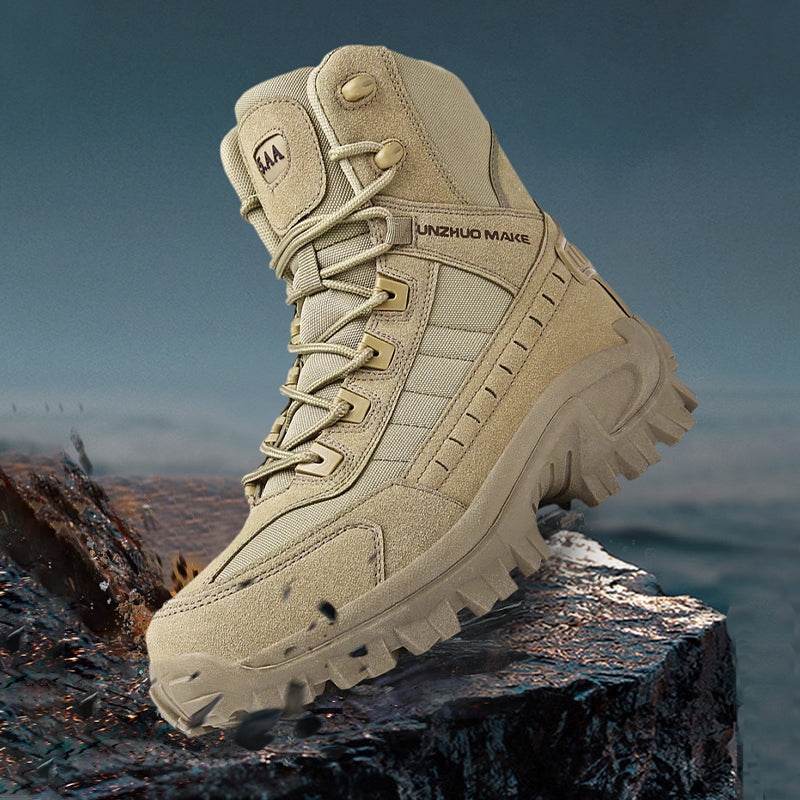 🔥HOT SALE🔥 Waterproof and Non-Slip High Top Tactical Sports Boots (Improved Durability)