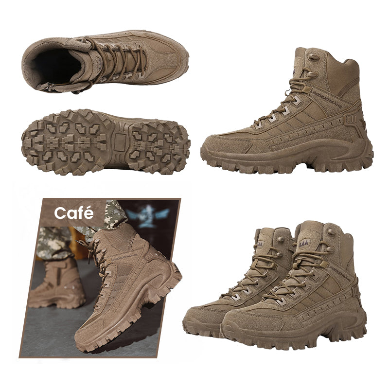 🔥HOT SALE🔥 Waterproof and Non-Slip High Top Tactical Sports Boots (Improved Durability)