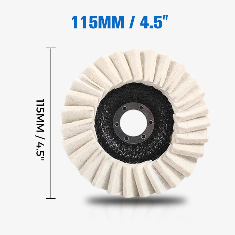 ✨Limited 50% OFF - Premium Wool Felt Buffing Pads | Compatible with All Angle Grinders⚙️