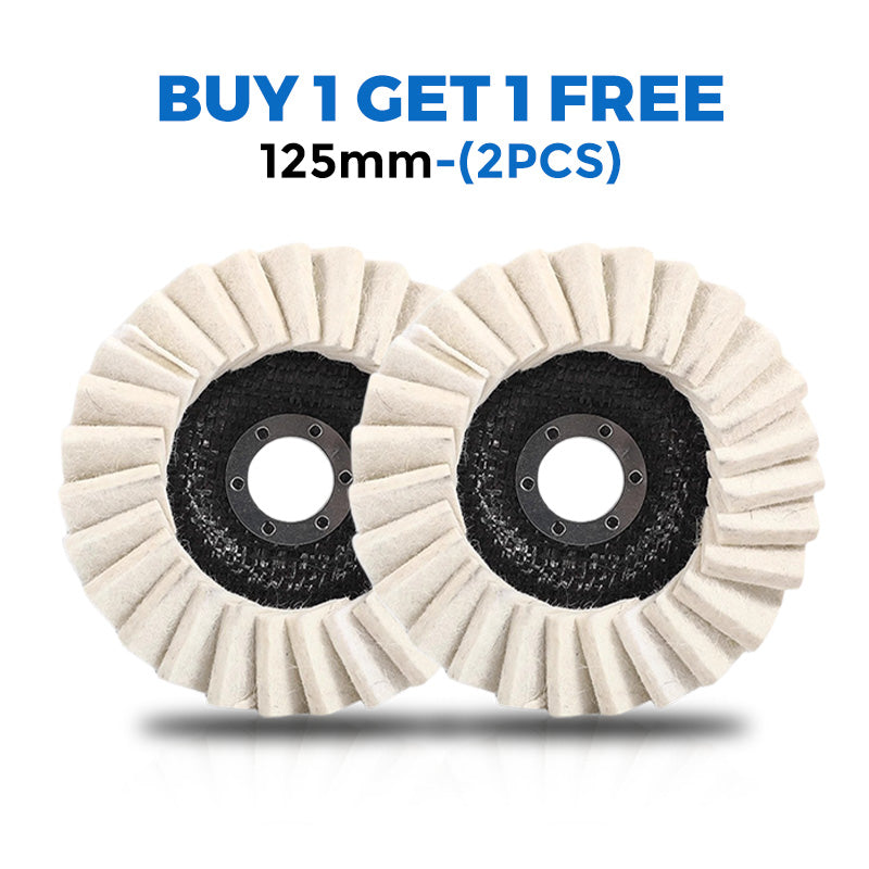 ✨Limited 50% OFF - Premium Wool Felt Buffing Pads | Compatible with All Angle Grinders⚙️
