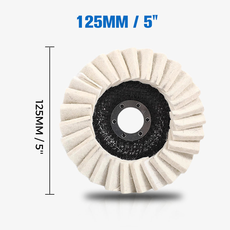 ✨Limited 50% OFF - Premium Wool Felt Buffing Pads | Compatible with All Angle Grinders⚙️