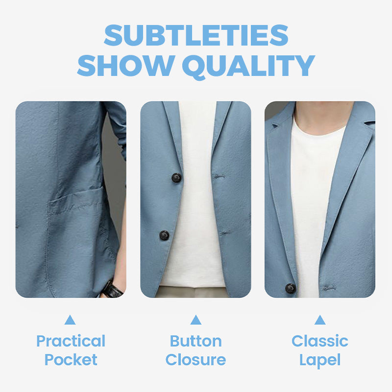 🔥LAST DAY SALE 50% OFF!!🔥2025 Men's Lightweight Suit Jacket👔