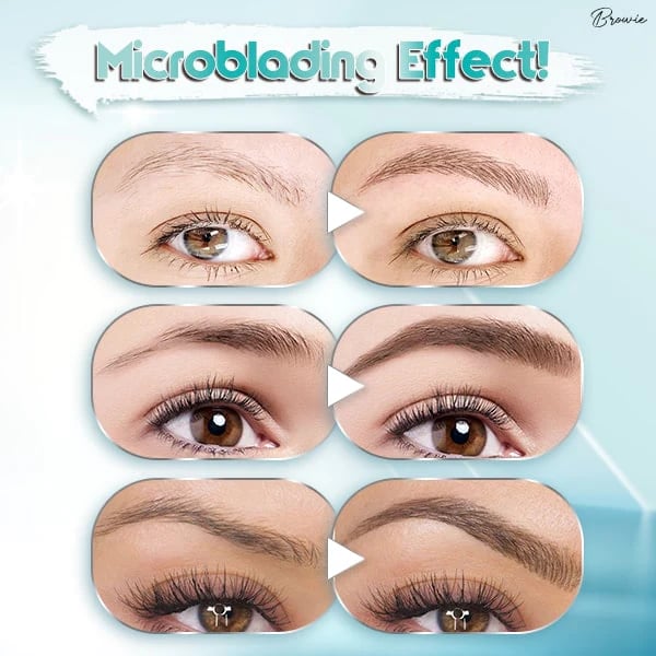 💎【BOGO】Pro 3D Microblading Pencil 💦 Waterproof & 4 Tips for Natural Brows!