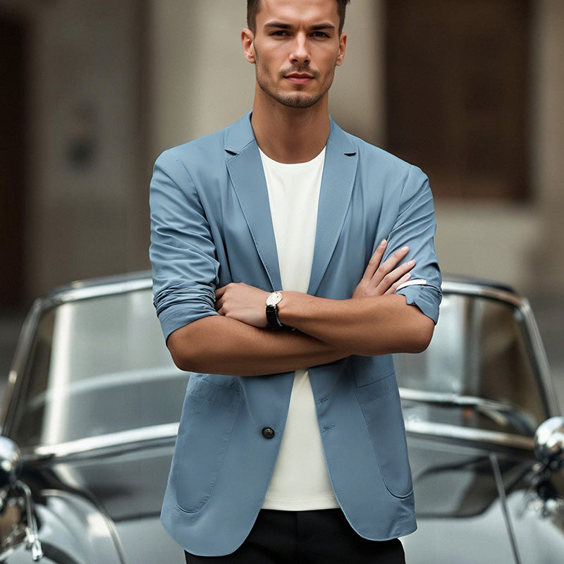 🔥LAST DAY SALE 50% OFF!!🔥2025 Men's Lightweight Suit Jacket👔