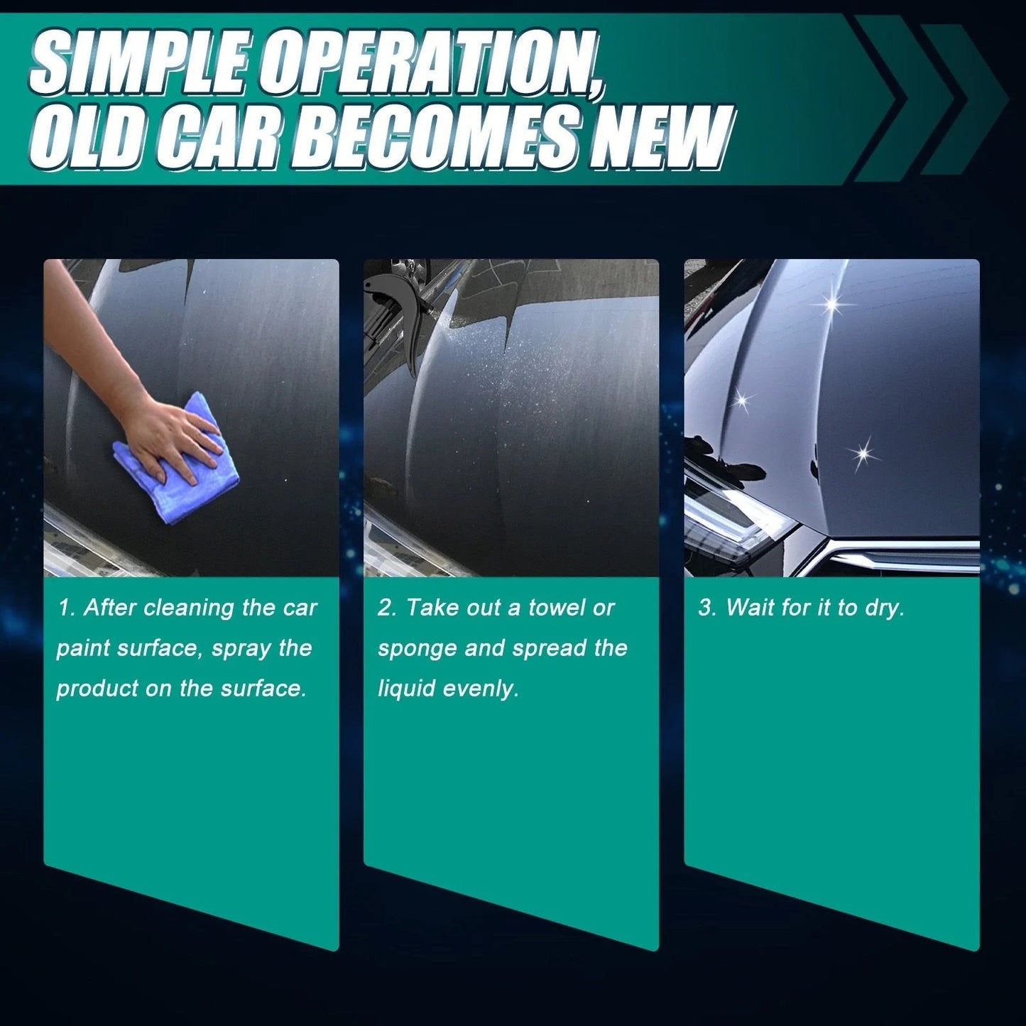 🚗HOT SALE 50% OFF 🎁Multi-functional Coating Renewal Agent Spray