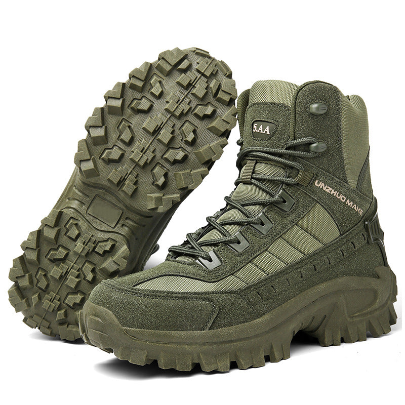 🔥HOT SALE🔥 Waterproof and Non-Slip High Top Tactical Sports Boots (Improved Durability)