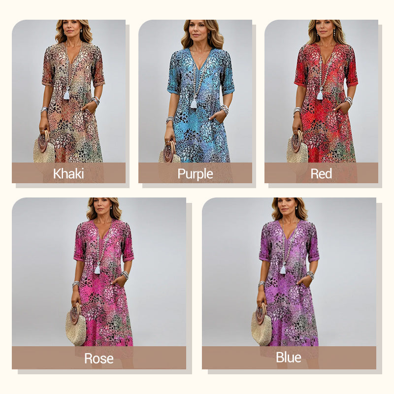 Safari Chic Leopard Dress