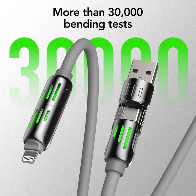 š„Limited Time Buy 1 Get 1 Freeā” 4-in-1 Multi 240W Fast Charging Cableā”