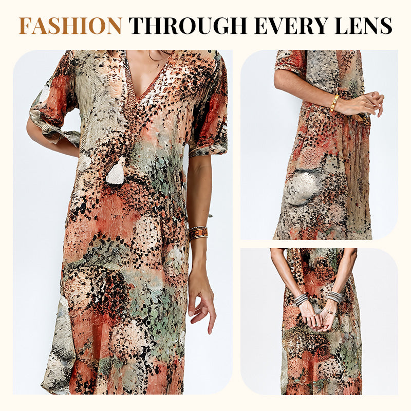 Safari Chic Leopard Dress