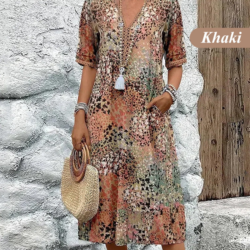 Safari Chic Leopard Dress