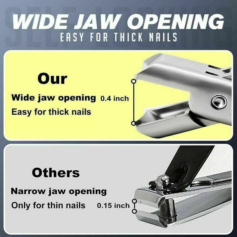🔥Last Day Promotion-50%OFF🔥 - Ultra Sharp Stainless Steel Nail Clippers