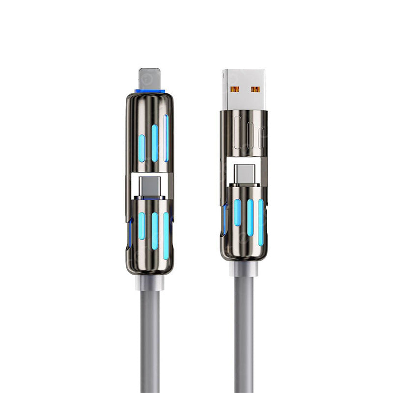 š„Limited Time Buy 1 Get 1 Freeā” 4-in-1 Multi 240W Fast Charging Cableā”
