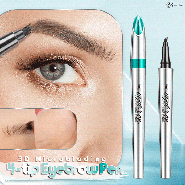 💎【BOGO】Pro 3D Microblading Pencil 💦 Waterproof & 4 Tips for Natural Brows!