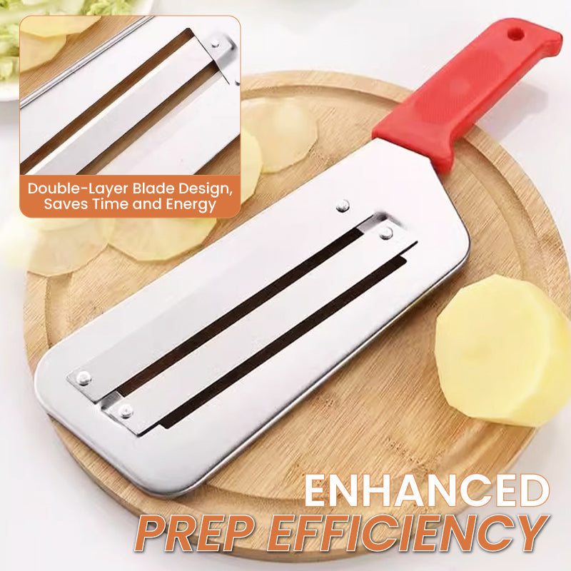⚡2025 Hot Sale 50% OFF 🔥🏆Stainless Steel Shredder Knife - Save your cooking time and energy⏳🍳