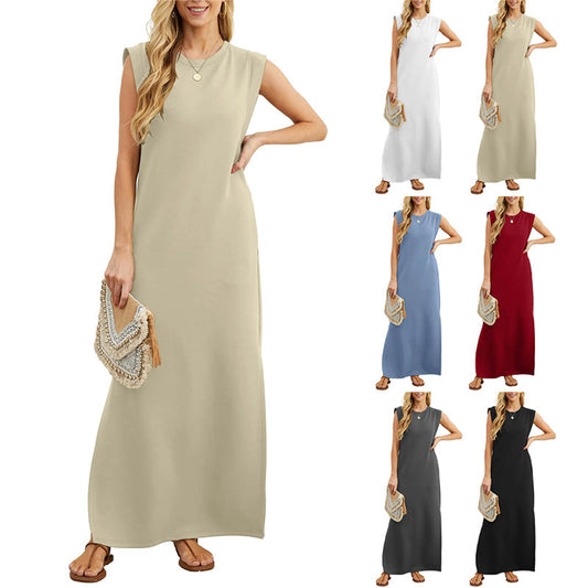 🎉Spring Hot Sale50% OFF🌿Women Loose Split Wrinkle-Free Long Dress
