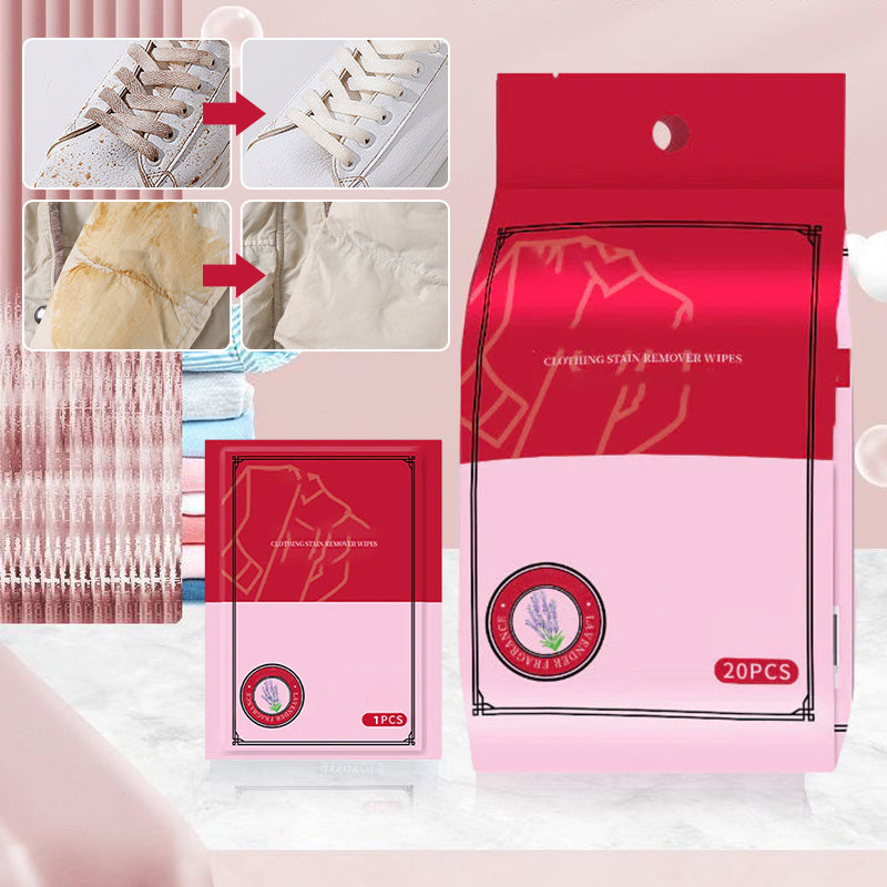 🔥Hot Sale 50%Off🔥Stain Removal Wet Wipes - Buy 5 Get 5 Free!