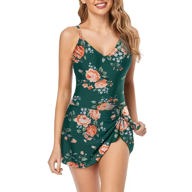 🔥Summer Big Sale 50% OFF🩱Women's Tummy Control Slim Fit Plus Size One Piece Swimsuit