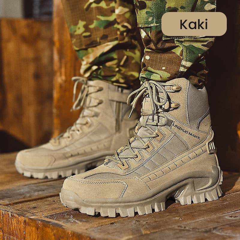 🔥HOT SALE🔥 Waterproof and Non-Slip High Top Tactical Sports Boots (Improved Durability)