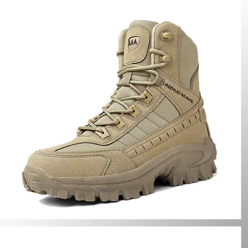 🔥HOT SALE🔥 Waterproof and Non-Slip High Top Tactical Sports Boots (Improved Durability)