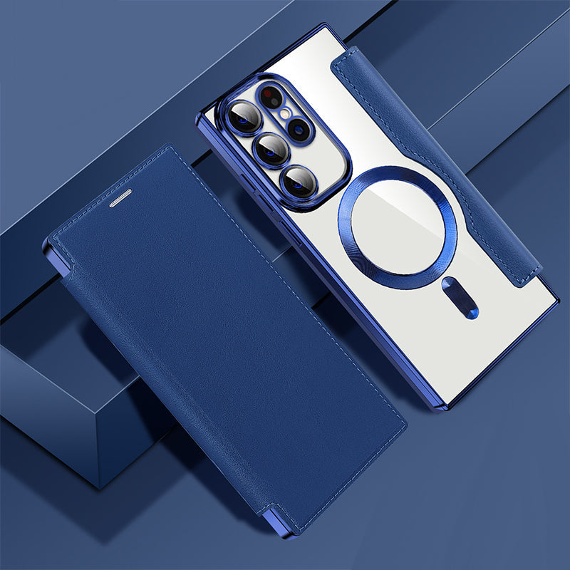 🔥time-limited discount🔥📱2025 New Leather Textured Flip Phone Case For Samsung S22 / 23 / 24 / 25 Series