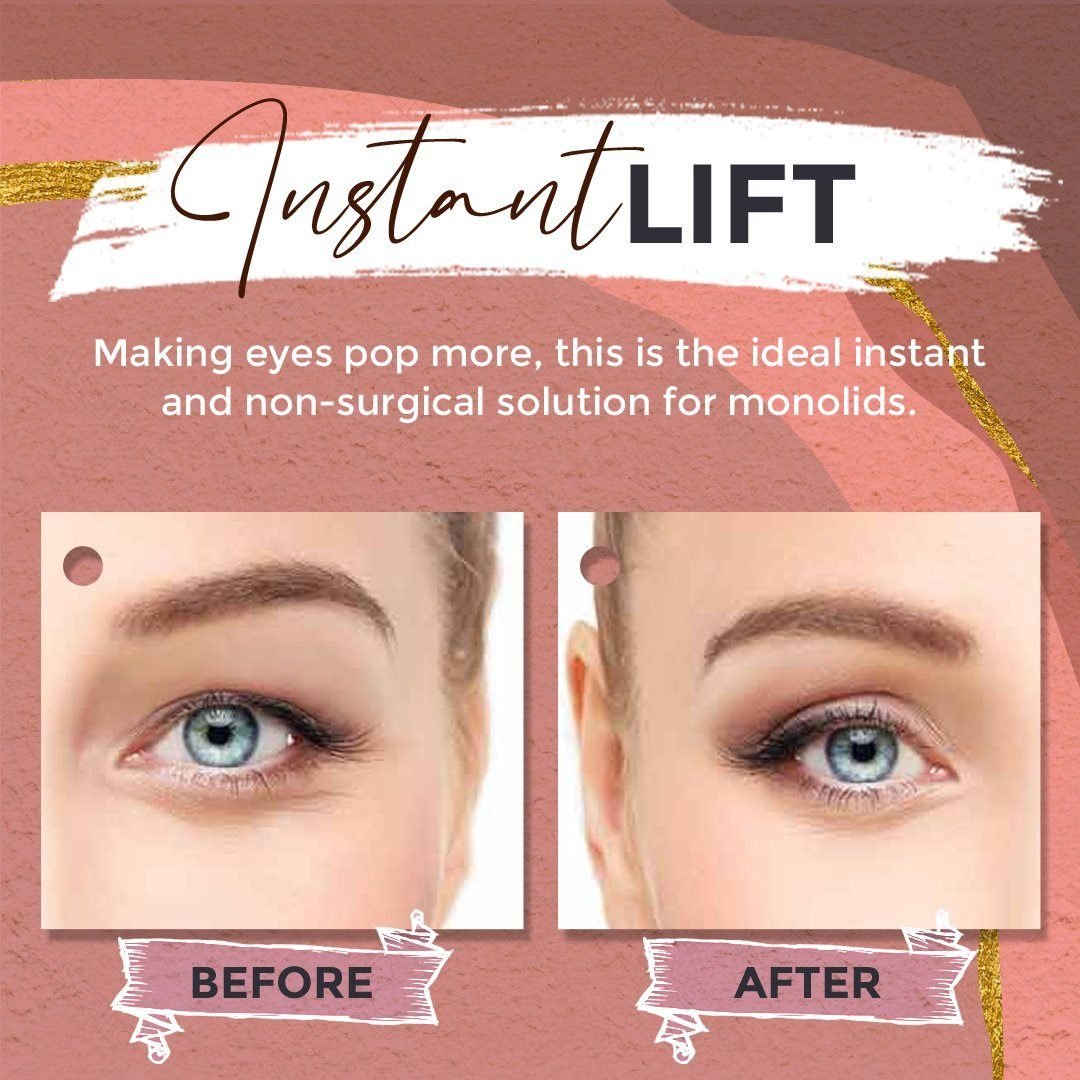 🔥Glue-Free Invisible Double Eyelid Sticker (120 Strips / Pack)