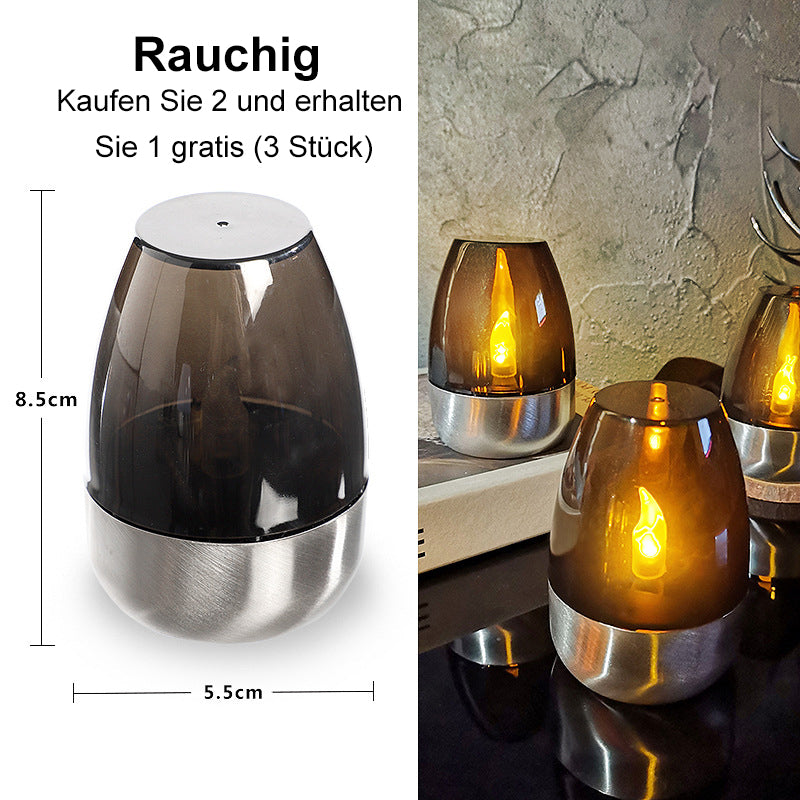 Solarbetriebene LED-Kerzenlichtlampe