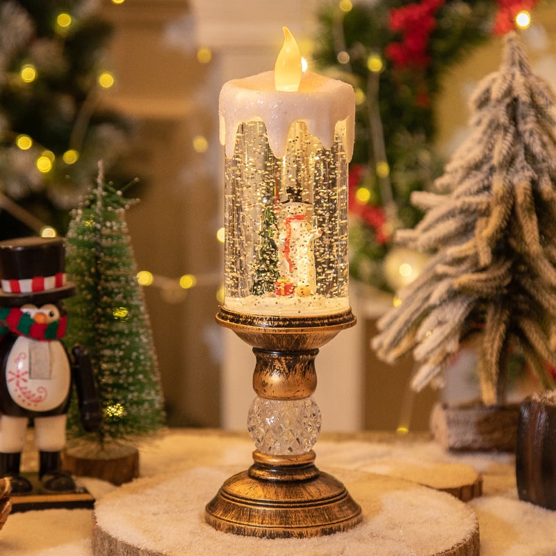 🎅Hot Promotion 40% Off🎅Christmas Candle Night Light🕯️