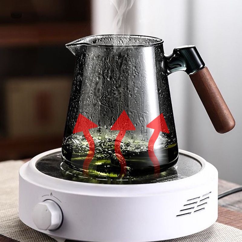 Leaves and water separation press teapot, 750 ml
