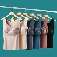 ⚡2-in-1 Built-in Bra Thermal Underwear