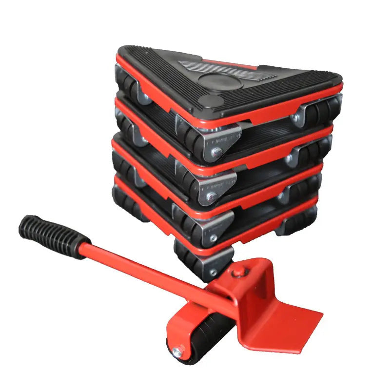 Convenient Moving Triangular Omnidirectional Caster Set