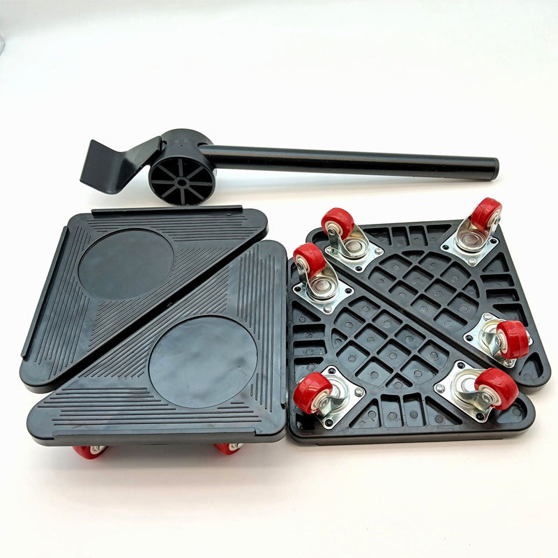 Convenient Moving Triangular Omnidirectional Caster Set