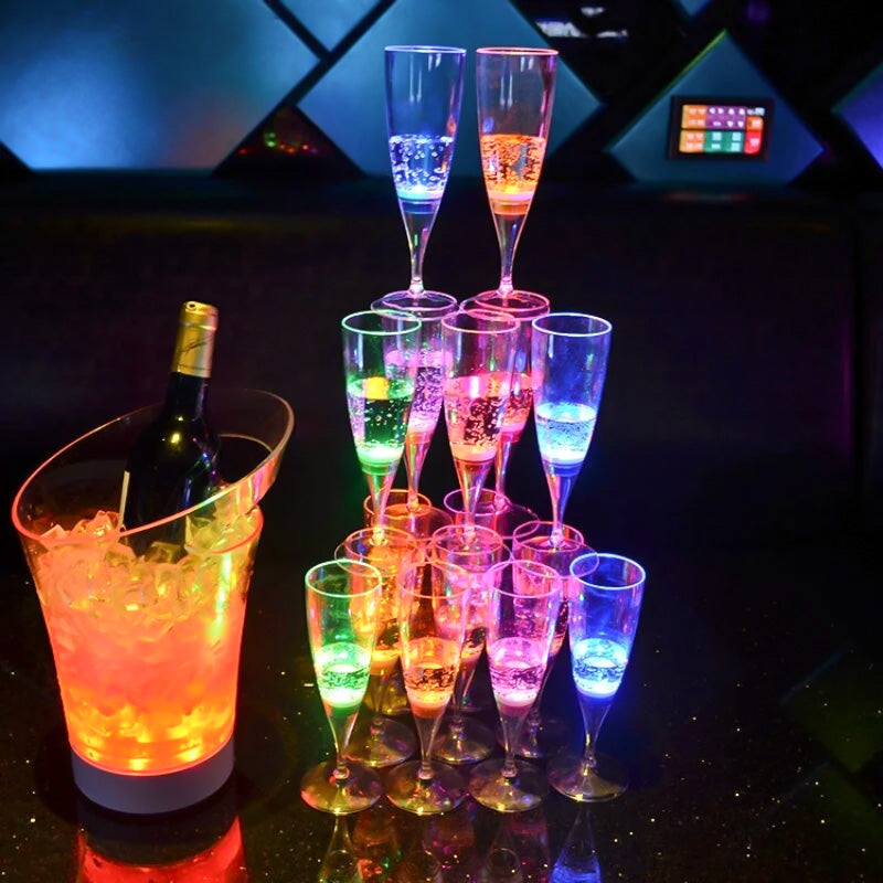 🔥Luminous Champagne Glass