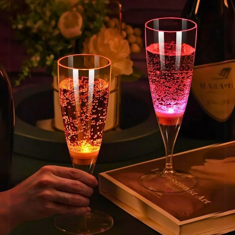 🔥Luminous Champagne Glass