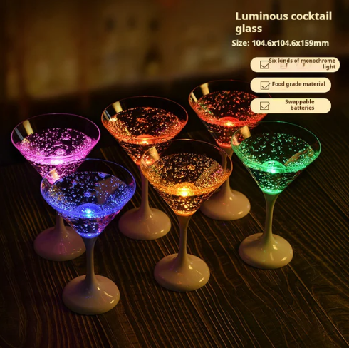 🔥Luminous Champagne Glass