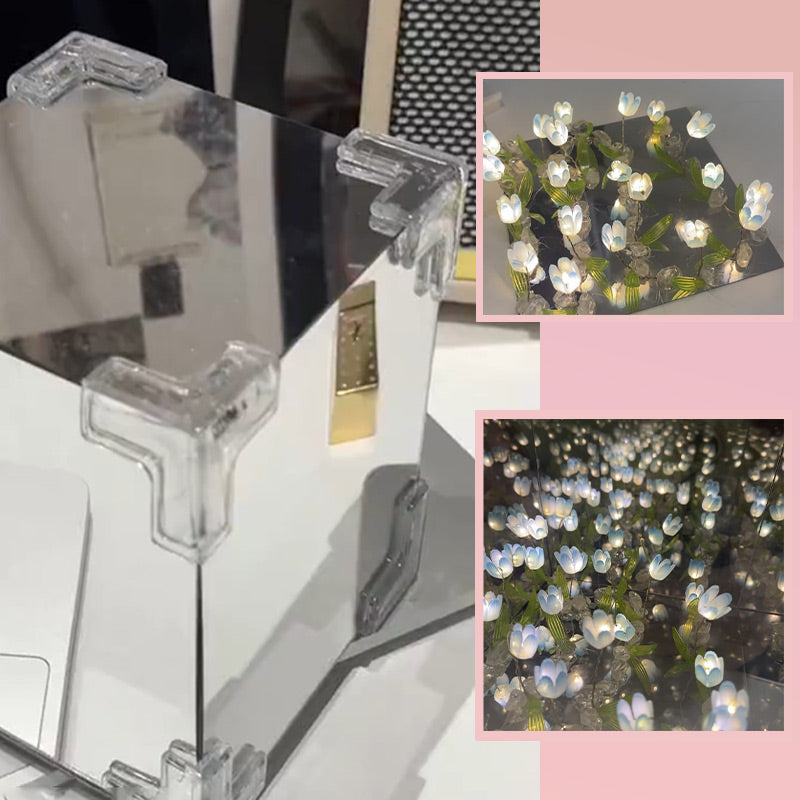 🎅Christmas Specials 50% OFF🎁🎄Magic Cube DIY Tulip Mirror Light