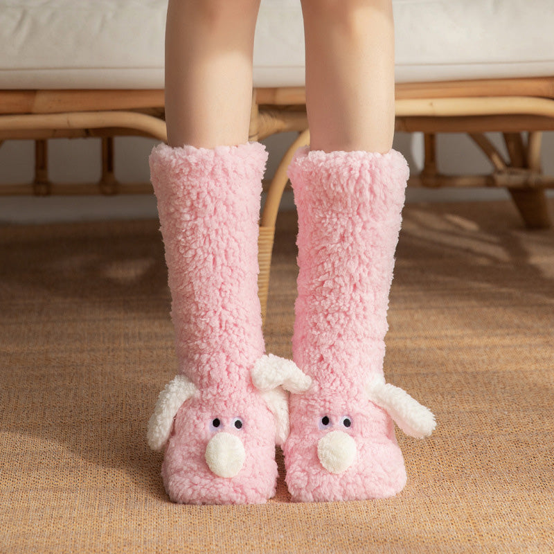 💓Winter Sale 49% OFF🔥Cute Extra-Thick Soft Cozy Home Socks