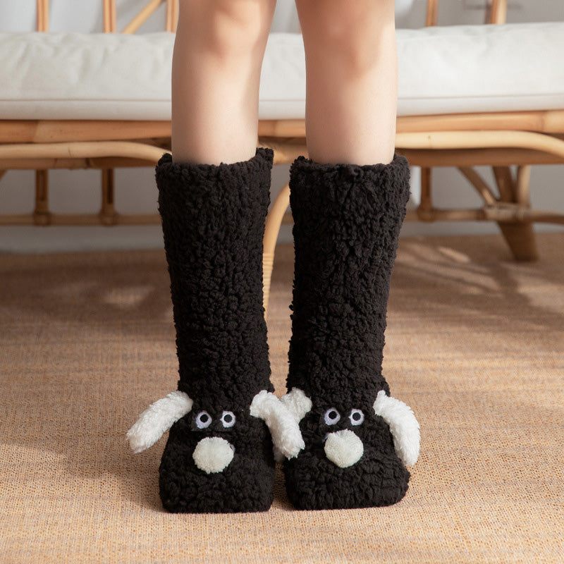 💓Winter Sale 49% OFF🔥Cute Extra-Thick Soft Cozy Home Socks