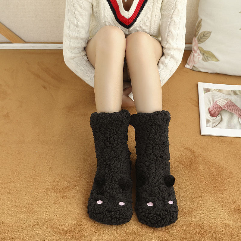 💓Winter Sale 49% OFF🔥Cute Extra-Thick Soft Cozy Home Socks