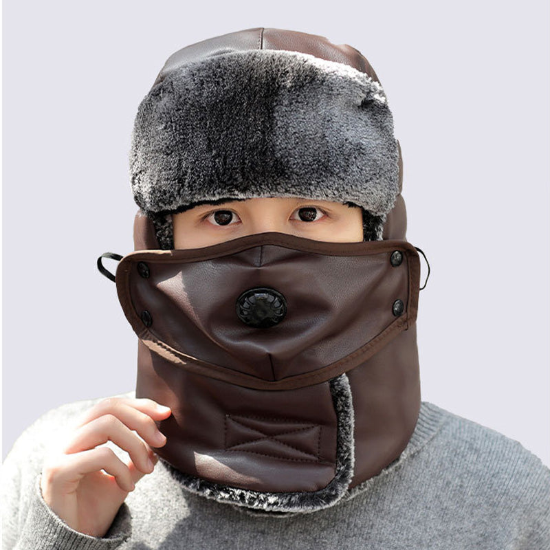 Windproof Warm Riding Mask with Anti-Fog Lenses