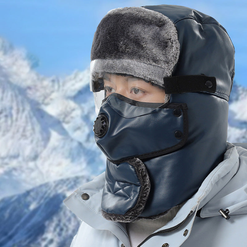 Windproof Warm Riding Mask with Anti-Fog Lenses