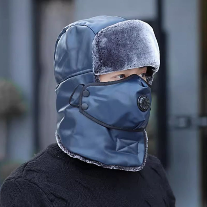 Windproof Warm Riding Mask with Anti-Fog Lenses