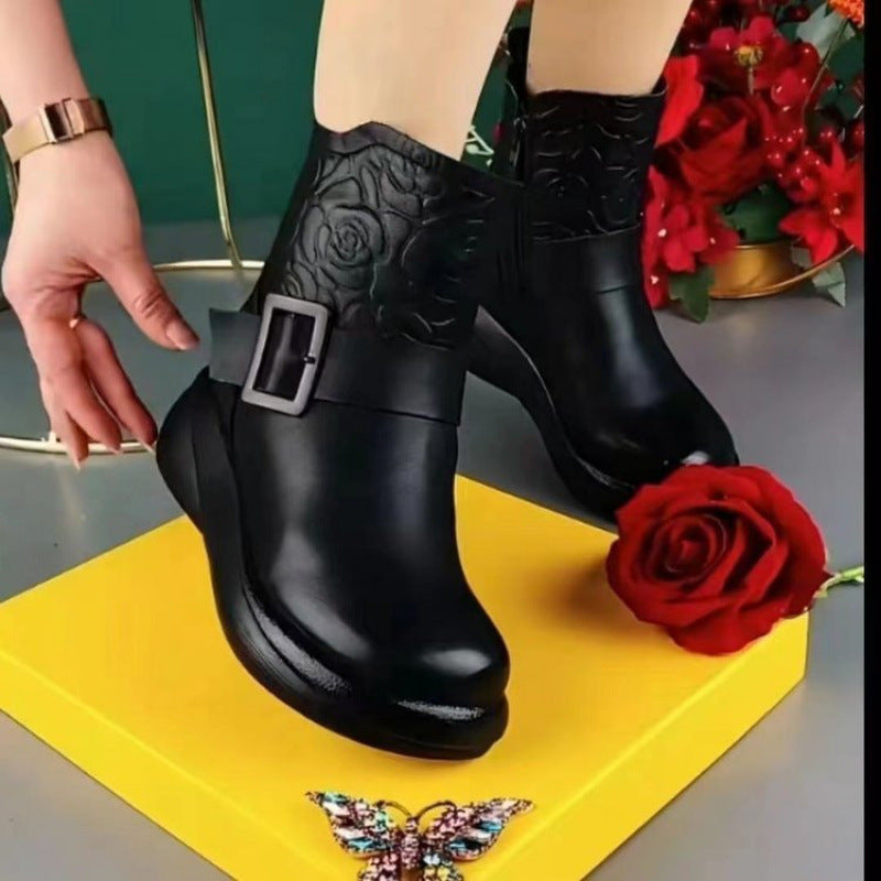 Women's Warm Non-slip Thick Sole Short Boots