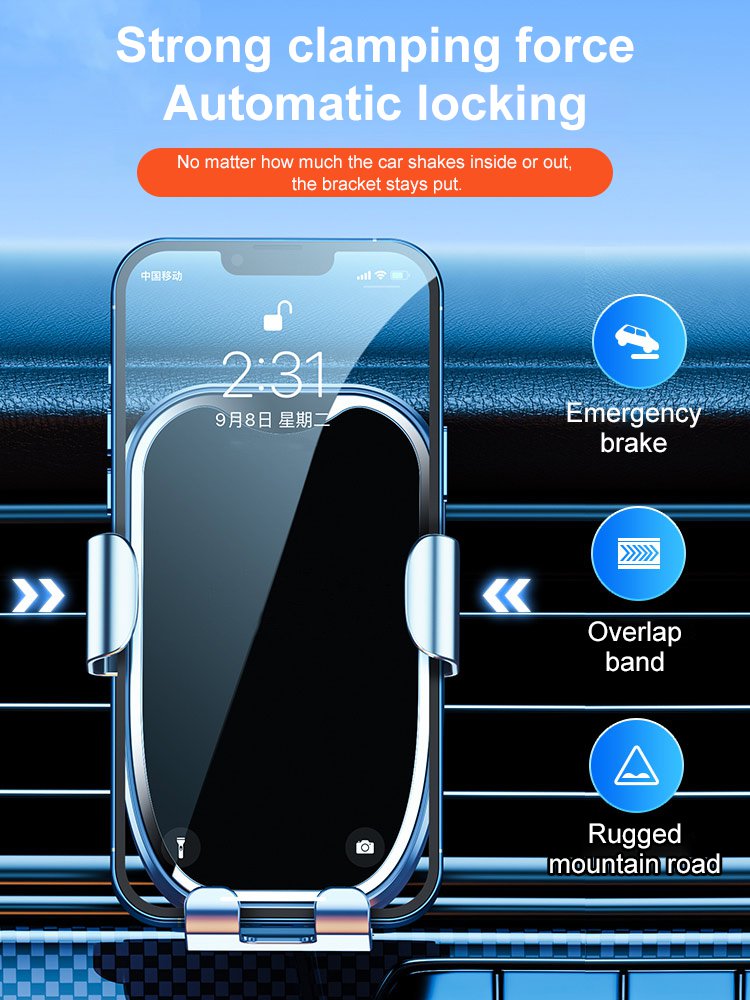 Car Metal Mobile Phone Holder