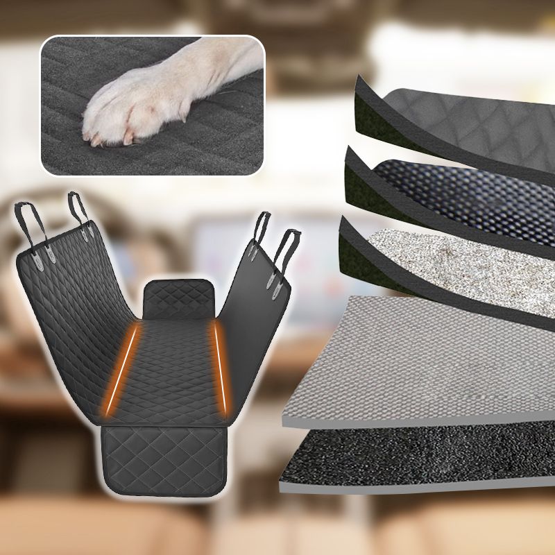 Hard Bottom Car Seat Cover for Pet