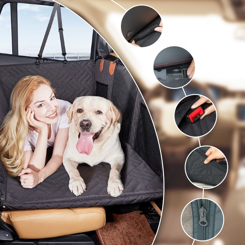 Hard Bottom Car Seat Cover for Pet