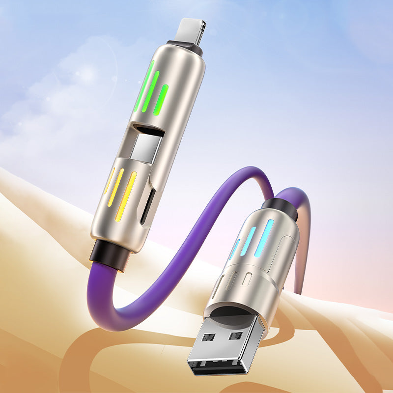 š„Limited Time Buy 1 Get 1 Freeā” 4-in-1 Multi 240W Fast Charging Cableā”