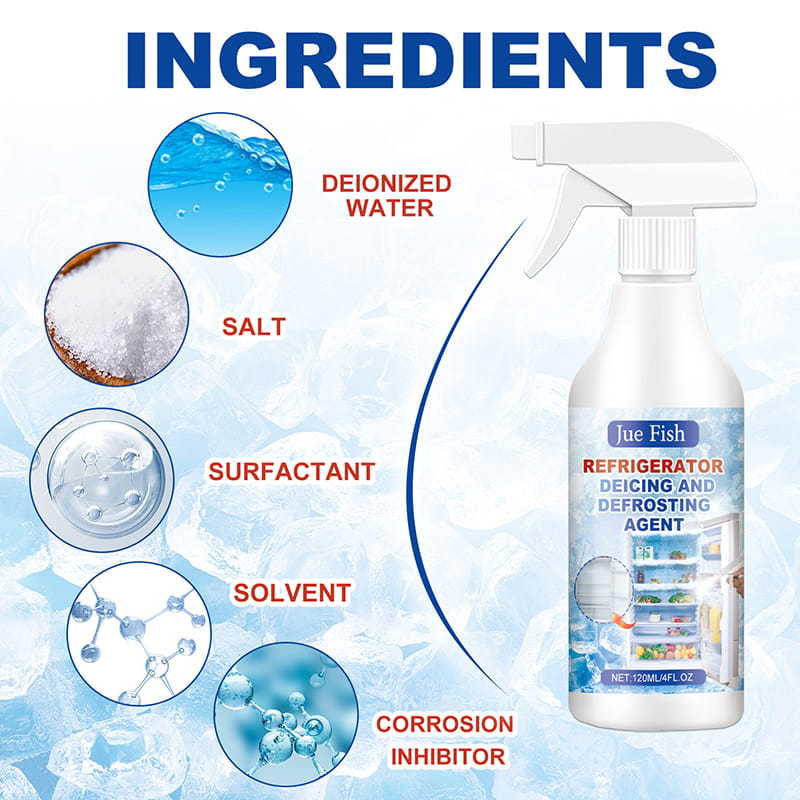 🔥Hot sale for a limited time🔥Powerful Defrosting Spray for Fridge Freezer