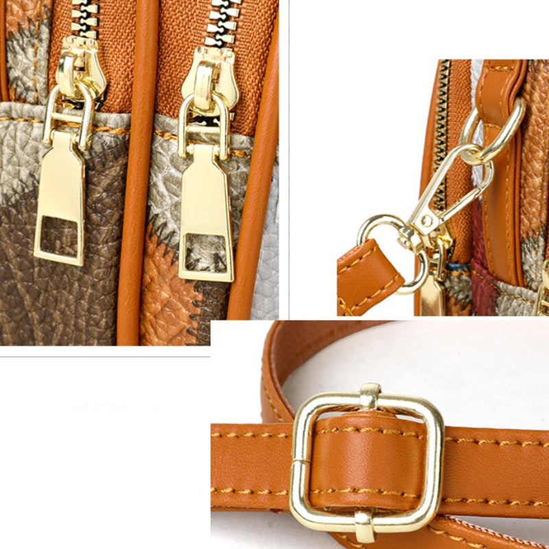 Women's Vintage Geometric Pattern Crossbody Bag