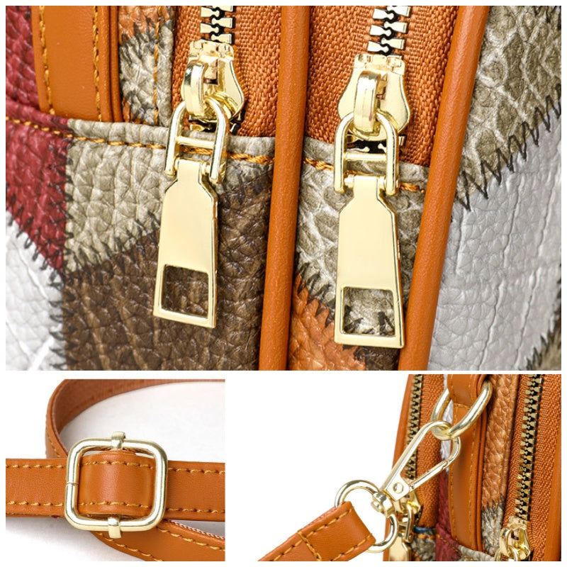 Women's Vintage Geometric Pattern Crossbody Bag